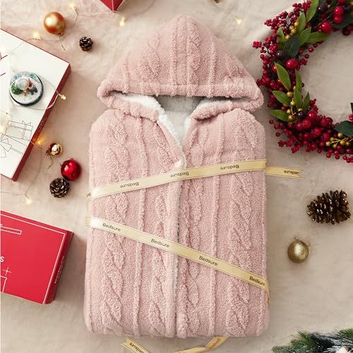 Rose Hooded Wearable Poncho Blanket, Sleeveless