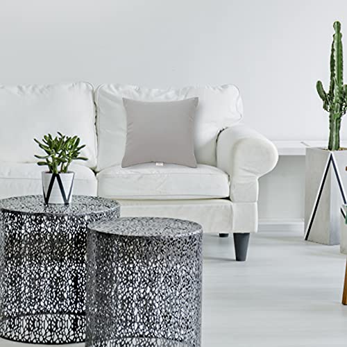 JMGBird Outdoor Pillows Set of 2 Outdoor Throw Pillows Waterproof with Insert 18×18 Inch Outdoor Pillow for Patio Furniture