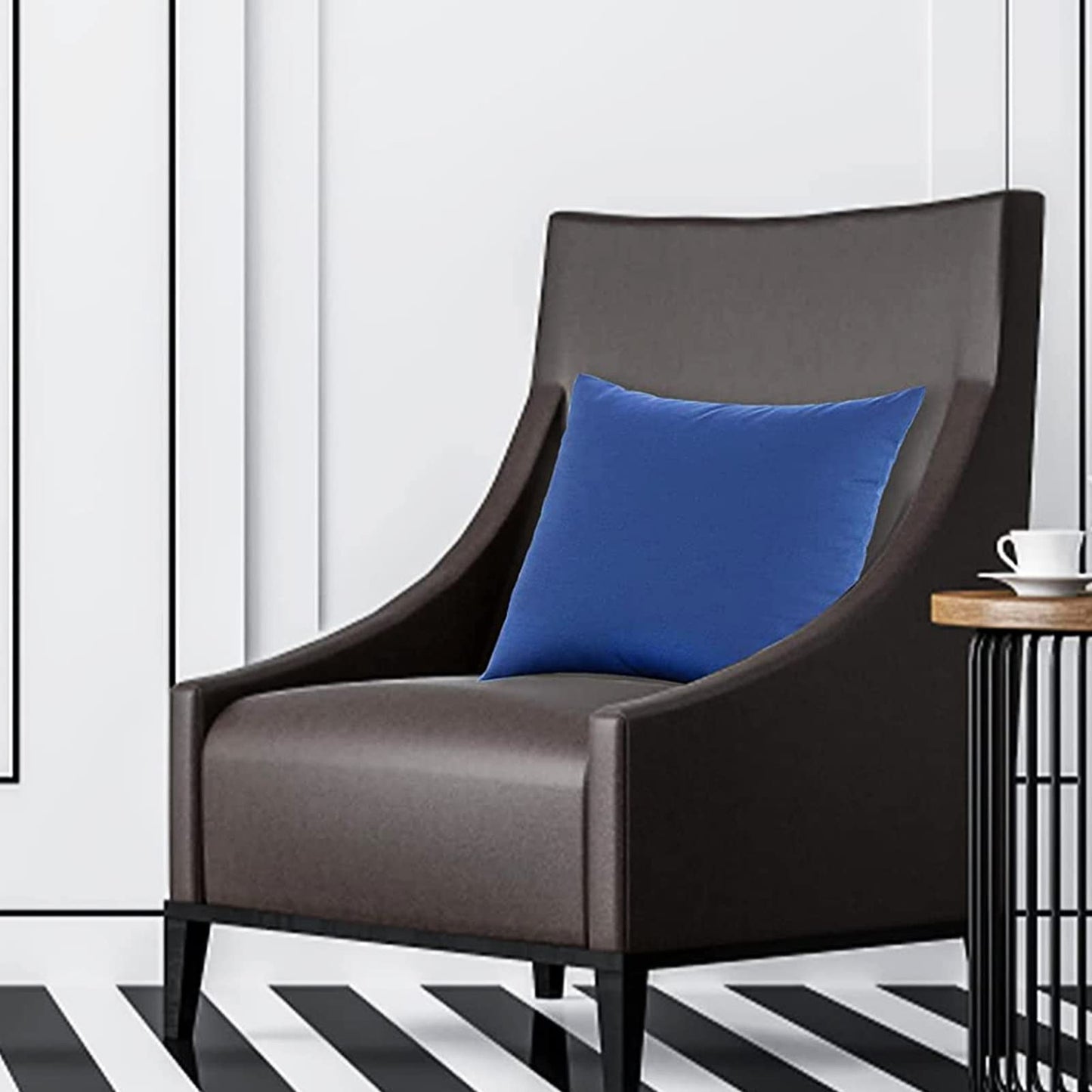 JMGBird Patio Pillows Outdoor Waterproof Set of 2 Outdoor Pillows with Inserts included18×18 Inch Outdoor Pillow for Patio Furniture