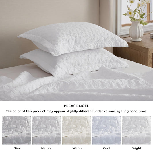 Bedsure Queen Quilt Bedding Set - Lightweight Spring Quilt Full/Queen - Ivory Bedspread Queen Size - Bedding Coverlet for All Seasons (Includes 1 Quilt, 2 Pillow Shams)