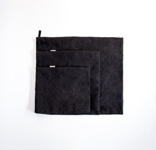 Linen Stow Bags (Set of 3)