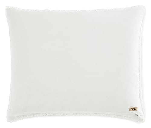 UGG Kenzie Full-Queen Reversible Comforter Set with Pillow Shams - Snow White