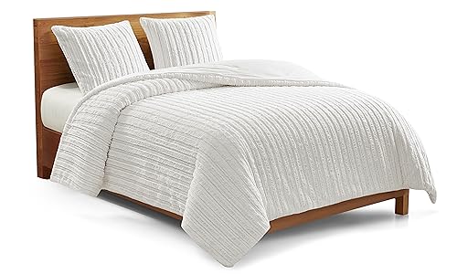 Ugg Queen Coverlet Quilt + 2 Standard purchases Shams Venecia Snow Cotton New