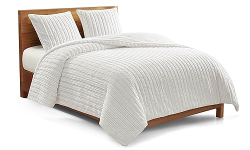 UGG Kenzie Full-Queen Reversible Comforter Set with Pillow Shams - Snow White