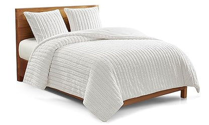 UGG Kenzie Full-Queen Reversible Comforter Set with Pillow Shams - Snow White