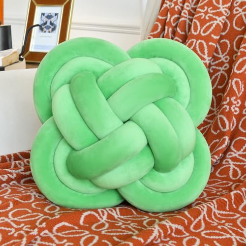 Mint Knot Pillow - Modern Knot Pillow - Knot Ball Pillow Cushion Modern Throw Pillow