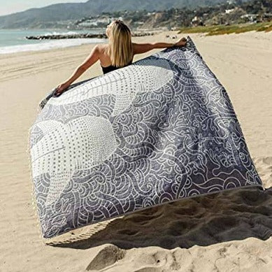 Whale Shark XL Turkish Beach Towel - 100% Organic Cotton, Quick Dry