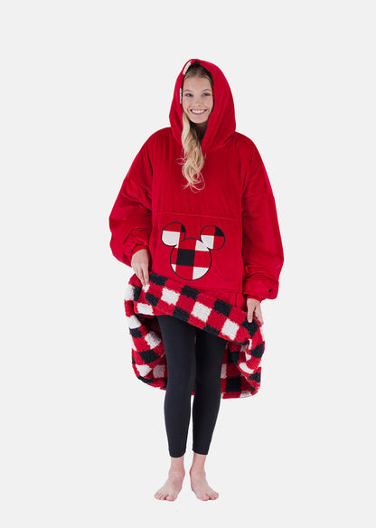  Disney Mickey Mouse Red Plaid