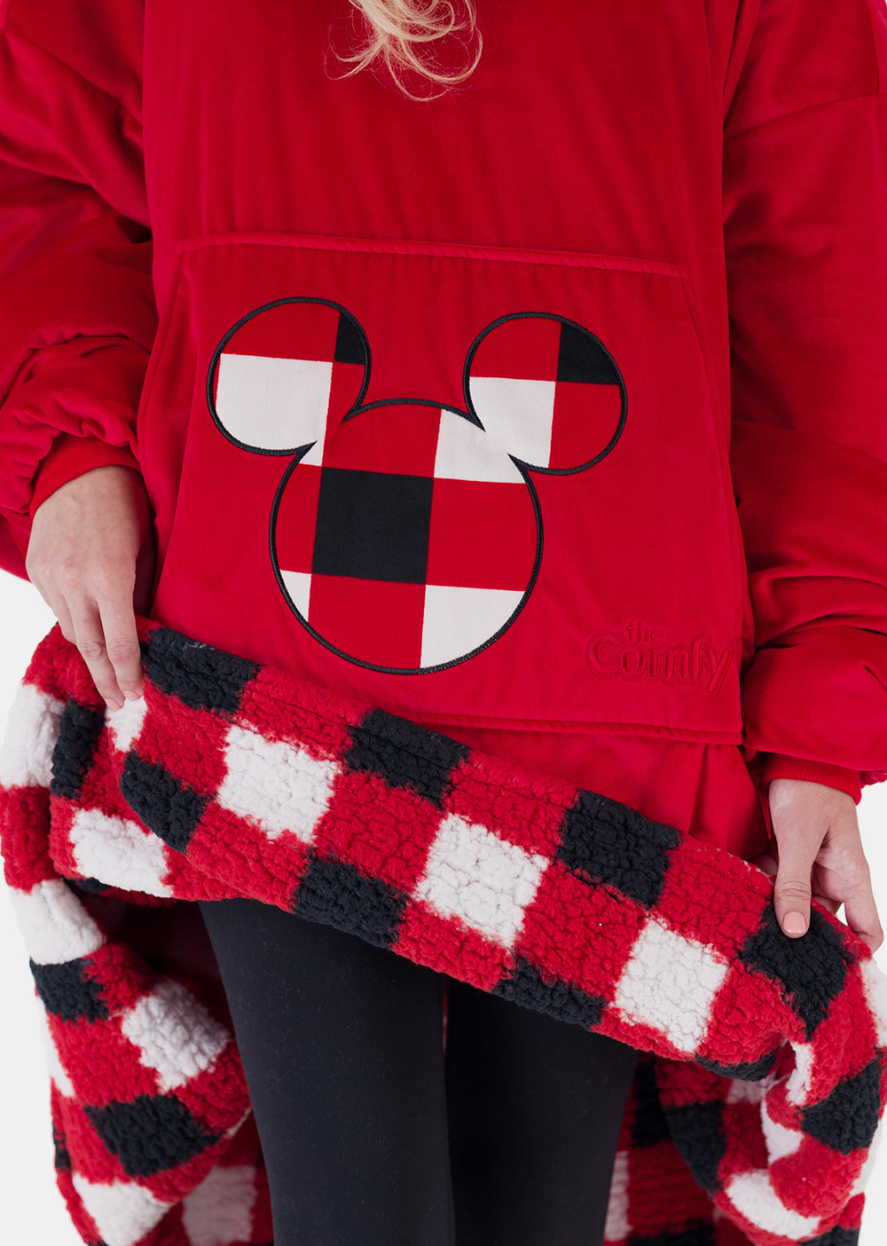  Disney Mickey Mouse Red Plaid