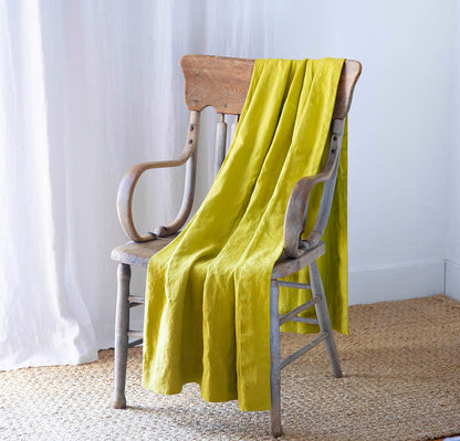 Linen Throw Blanket