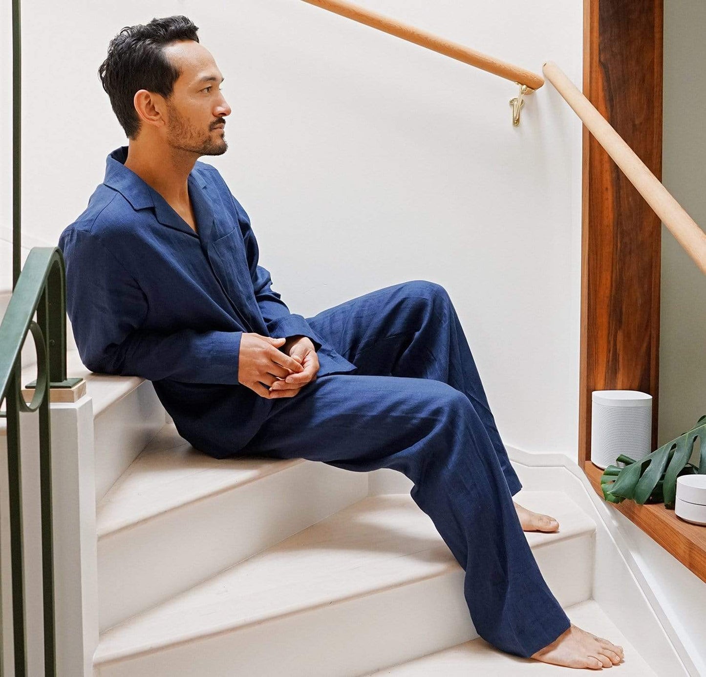 Men's Classic Linen Pajamas
