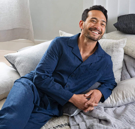 Men's Classic Linen Pajamas